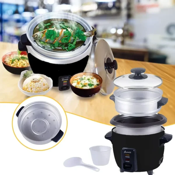 قدر طبخ الأرز الكهربائي 1.8 لتر - 700 واط من سومو (SX-180)